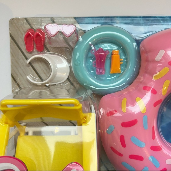 NWT Barbie Pool Day Accessory Pack - Picture 7 of 7